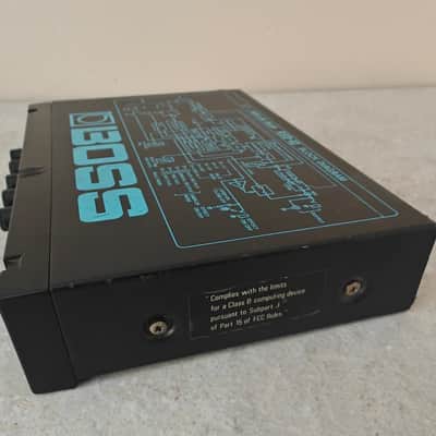 Boss RSD-10 Micro Rack Series Digital Sampler / Delay 1985 - 1991 - Black image 2