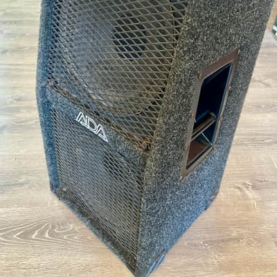 ADA Split-Stack 2X12 Guitar Speaker Cabinet Early 90’s - Dark Gray/Black image 4