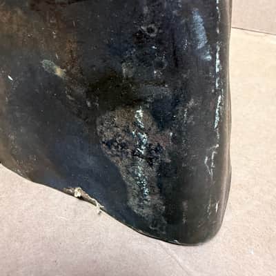 Unbranded Vintage Steel Cowbell – Handcrafted Construction – Rustic Patina – Used (Poor Condition) image 3