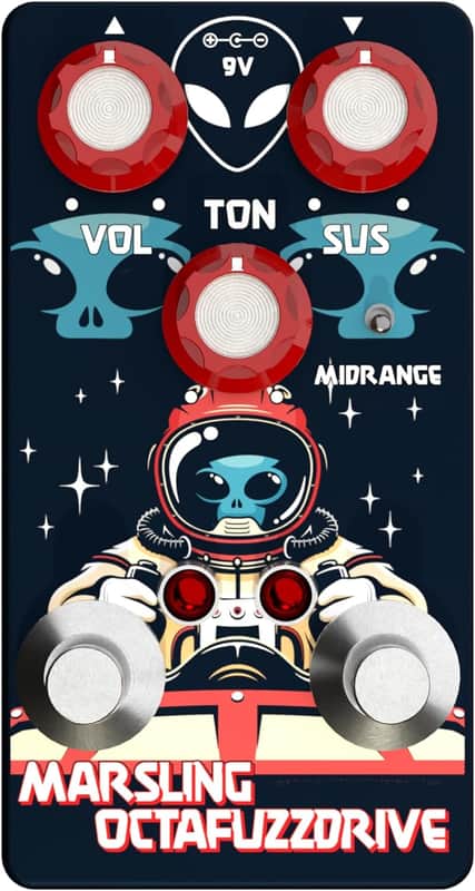Interstellar Audio Machines Octonaut Hyperdrive Transparent Overdrive Effects Pedal image 1