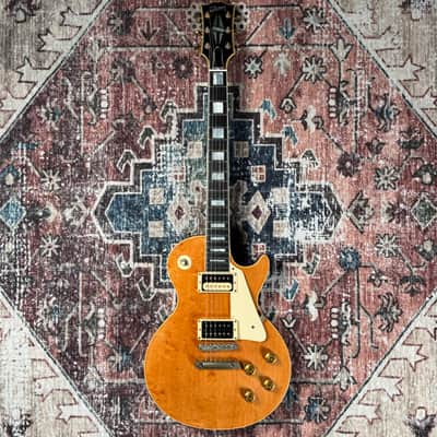 2012 Gibson Marc Bolan Signature Les Paul Custom Shop VOS Natural Electric Guitar W/ Original Hardshell Case & Candy! image 5