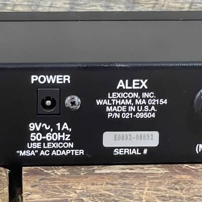 Lexicon ALEX effect processor image 13