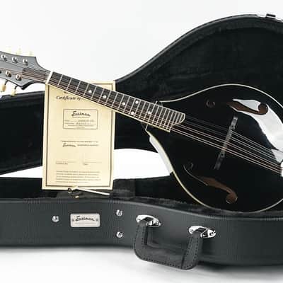 Eastman MD505 Black Top Limited A Style Mandolin image 3