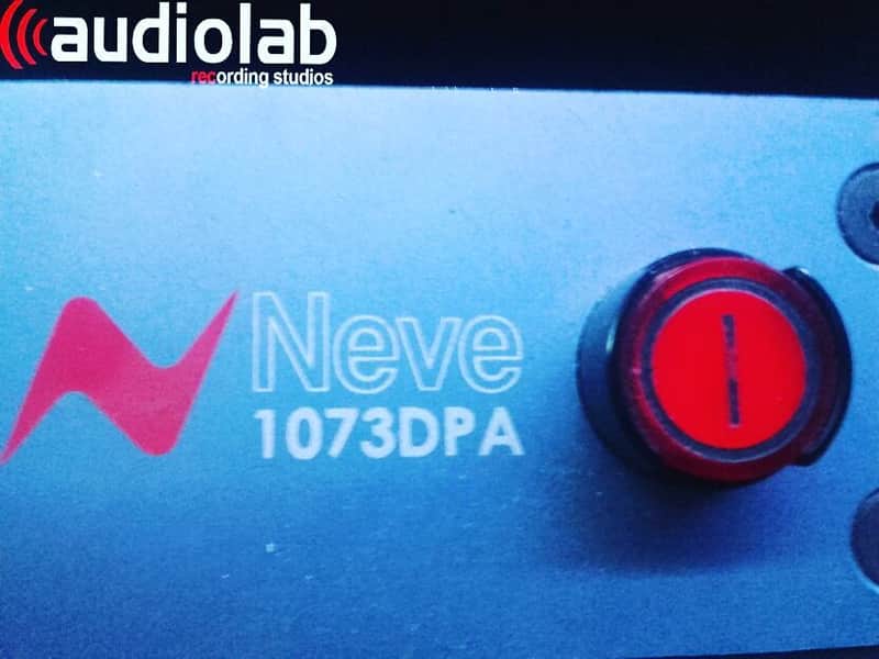 AMS Neve 1073DPA Dual Channel Mic Preamp 2010s - Blue image 1
