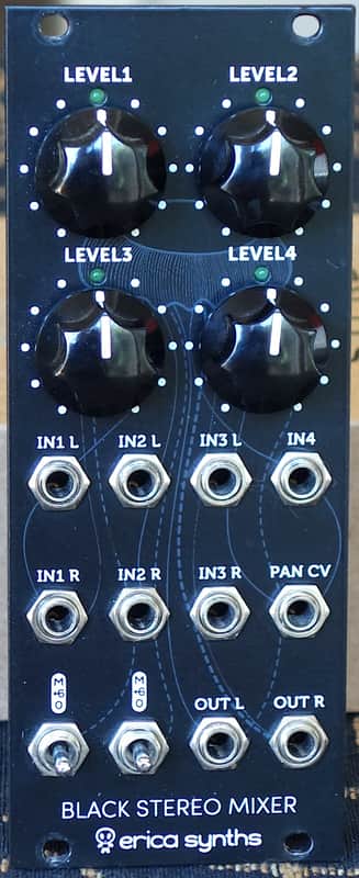 Erica Synths Black Stereo Mixer V2
