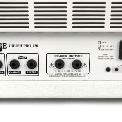 Orange CR120H Crush Pro 120-Watt Guitar Head 2013 - Present White image 6