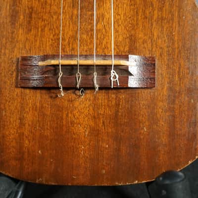 Vintage Luxor Baritone Ukulele – All Solid Mahogany - USA 1960s image 6