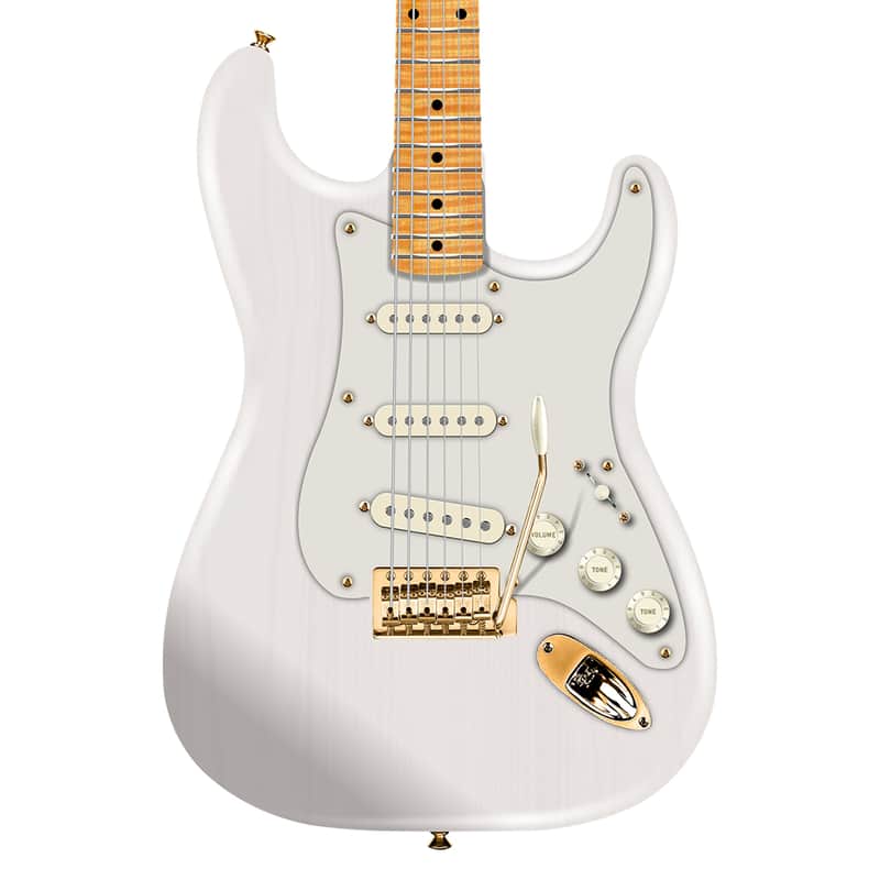 Used Fender Ltd. Ed. American Vintage II '57 Stratocaster - White Blonde image 1