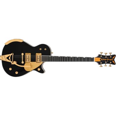Gretsch G6134TG-58 Limited Edition 1958 Custom Penguin Guitar w/ Bigsby & Hardshell Case - Emerald Night image 4