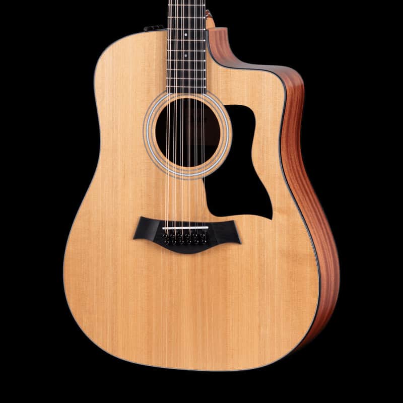 Taylor 150ce 12-String Acoustic Electric Guitar with Gig Bag image 1