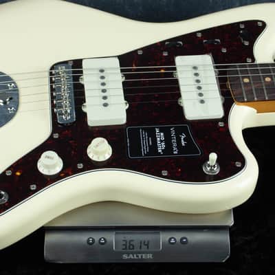 Fender Vintera III Mid 60 Jazzmaster Rosewood Olympic White MX26005622 image 5