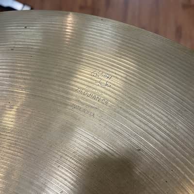 Zildjian VINTAGE A 20" Ride Cymbal 1957-1959 - 2263g image 1