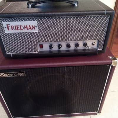 Friedman Mini Dirty Shirley (Modded Change stages via Footswitch) + Rack + Midi converter Black & Gr image 2