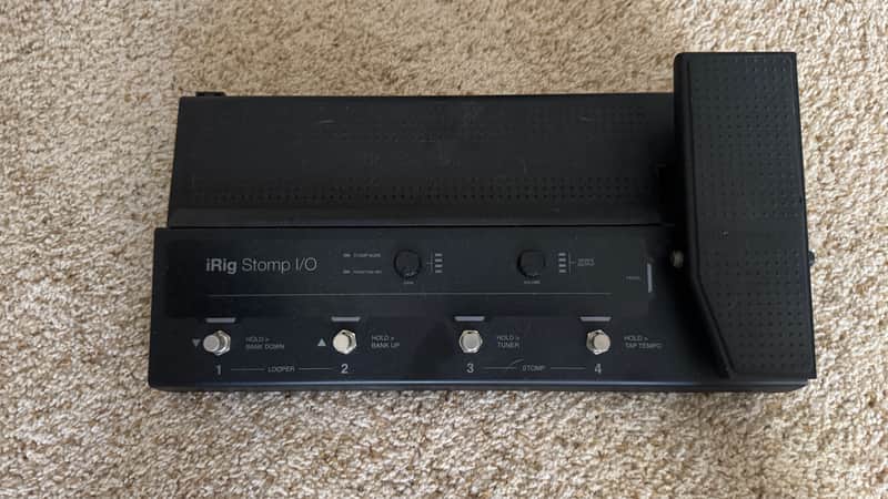 IK Multimedia iRig Stomp I/O 2010s - Black image 1