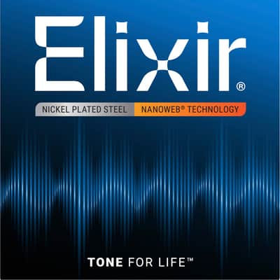 Elixir 12102 Strings 011-049 Nanoweb for Electric Guitar image 1