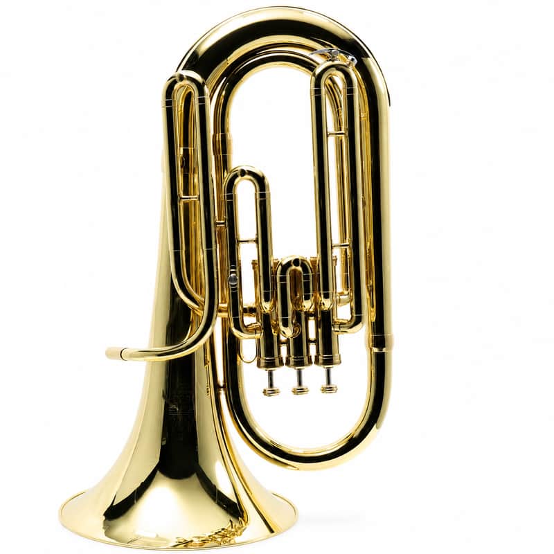 King 623 'Diplomat' Student Bb Baritone Horn in Clear Lacquer SN 662125 image 1
