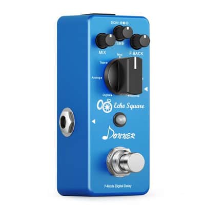 Multi Digital Delay Pedal Echo Square Guitar Effect Pedal 7 Modes image 4
