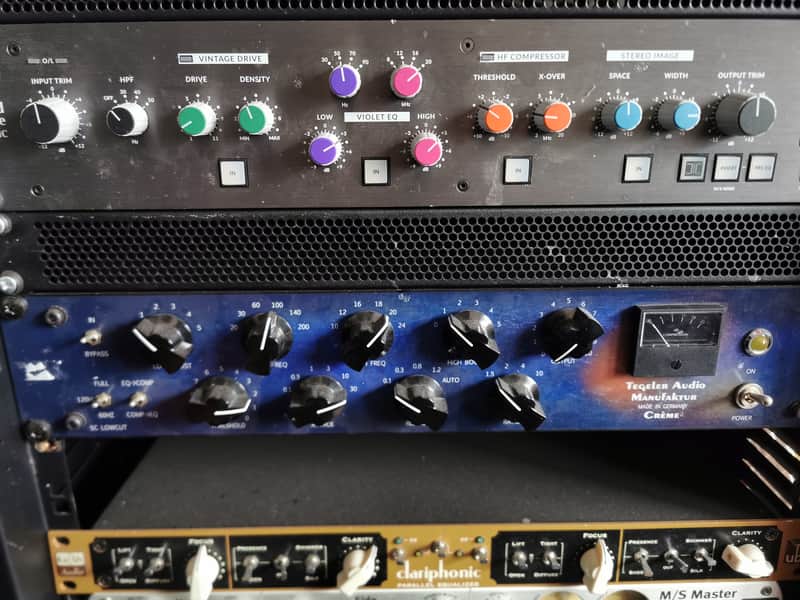 Tegeler Audio Manufaktur Creme Stereo Bus Compressor / Mastering Equalizer 2020 - Blue image 1