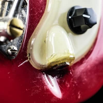 1963 Hagström Kent PB-24-G red image 7