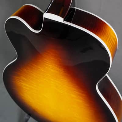 Heritage - Standard Eagle Classic Hollowbody Electric Guitar - Original Sunburst 2023 + Case image 11