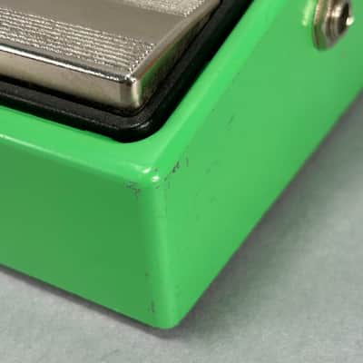Ibanez TS9 Tube Screamer Overdrive Pedal (Silver Label) - Green image 10