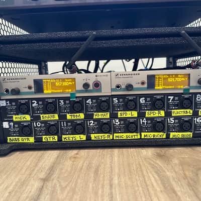 Behringer X32 Rack Complete Touring IEM Rig - Sennheiser G3, 16-Ch Split, Fly Racks & Cases image 5