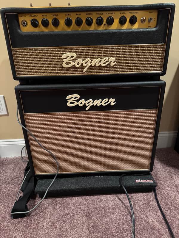 Bogner Shiva Head & 1X12 Closed Back Cabinet 2000-2010 - Black Tolex
