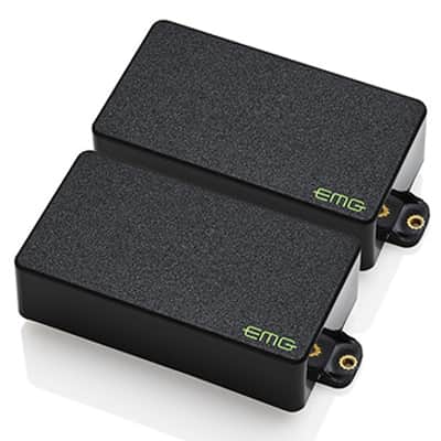 EMG KH-BB/SET Kirk Hammett Bone Breaker Humbucker Set - Black w/ Solderless Install System image 4