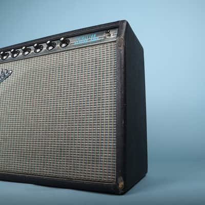 1972 Fender Princeton Reverb Guitar Amplifier Amp Silverface image 7