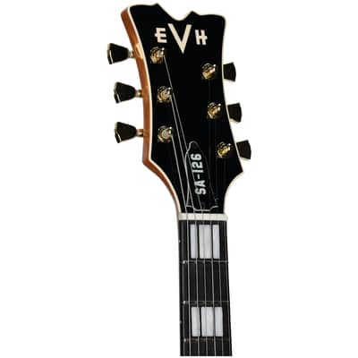 EVH Eddie Van Halen SA-126 Special Quilted Maple Electric Guitar (with Case), Tobacco Burst, Tobacco Burst image 7