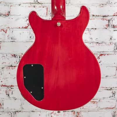 Epiphone - Les Paul Special Double Cut Electric Guitar - Cherry Red - w/ Premium Gigbag image 8