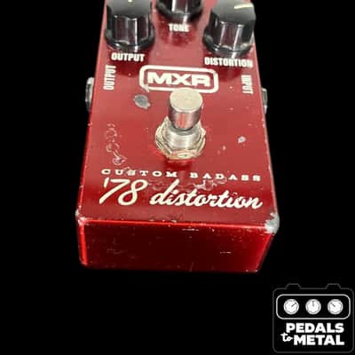 MXR M78 Custom Badass '78 Distortion 2011 - Present - Red - X16084 image 2