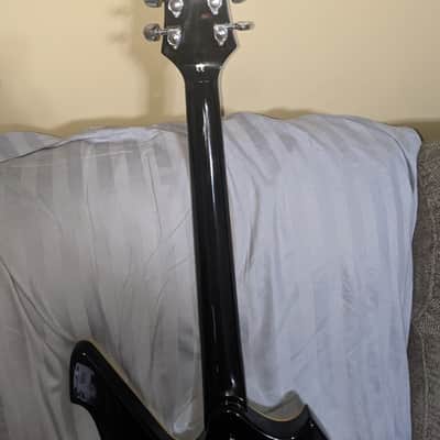 Washburn Ps500 Paul Stanley Signature  1998 Black Chrome image 7