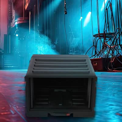 SKB 6U Roto Rolling Rack (1SKB-R6UW) image 8
