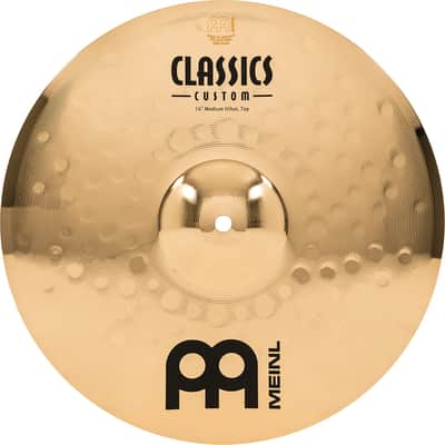 MEINL CC14MH-B Classics Custom Brilliant Medium HiHat 14 Zoll Becken image 5