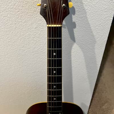 Epiphone Coronet Spanish Guitar 1940 - Shaded Sunburst image 3