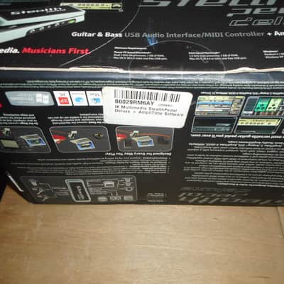 IK Multimedia Stealth Pedal DELUXE Usb Audio Interface, Controller Midi, Effects New in the box, Never opened image 2