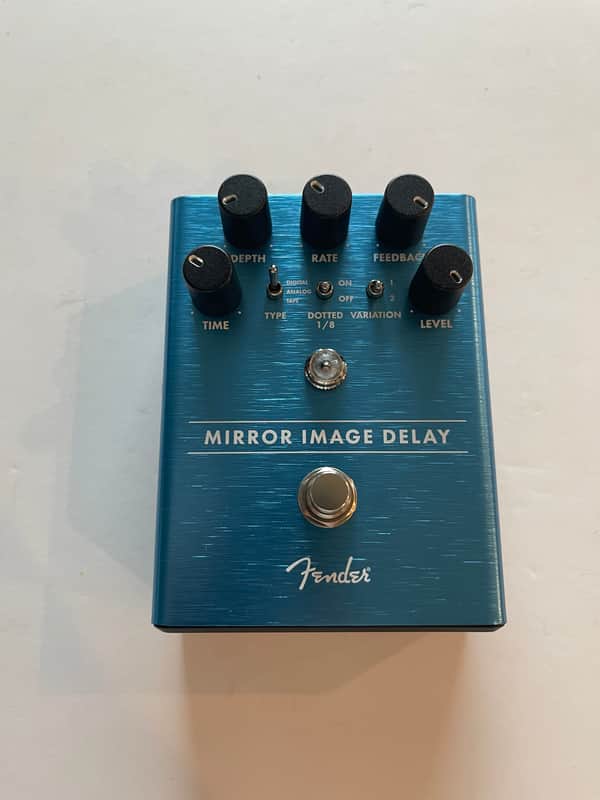 Fender Mirror Image Delay Digital Analog Tape Echo Guitar Effect Pedal image 1