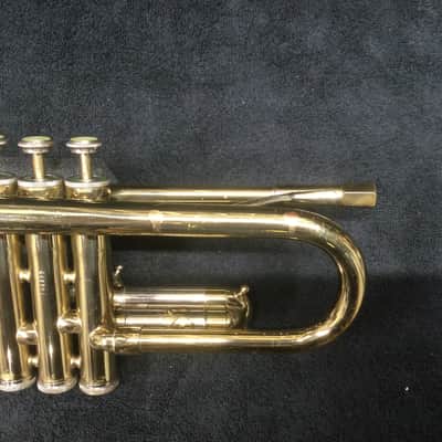 York Artist model trumpet 1955-56 - Brass Lacquer image 7