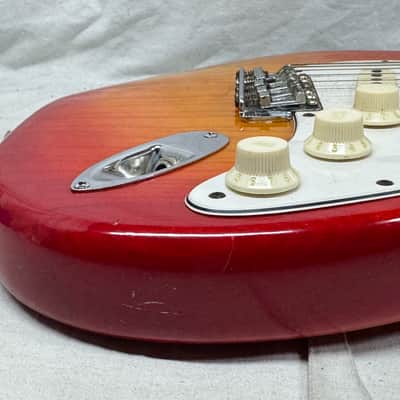 Fender USA Stratocaster Guitar with Case - neck has been re-fin'd / re-fretted / re-shaped 1982 image 15