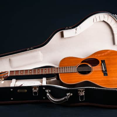 Santa Cruz H13 Custom African Blackwood and Fort Ross Chapel Redwood with Snakewood Inlays NEW image 25