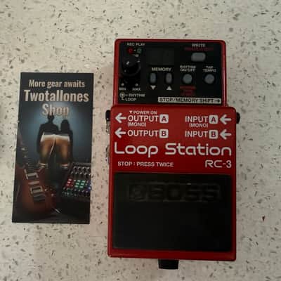 Boss RC-3 Loop Station Looper Pedal w/ USB + Backing Tracks Loaded image 2
