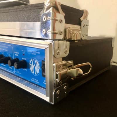 SWR Baby Blue-Electric Blue Bass Amp-Head (Baby Blue II) 90s Excellent image 12