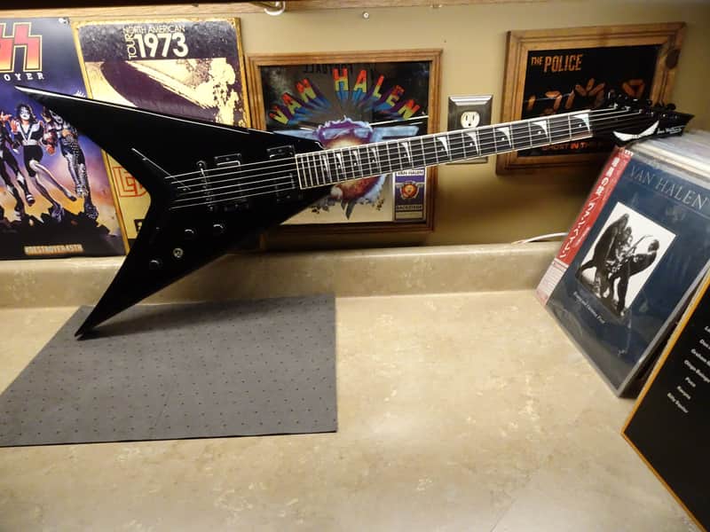 Dean Dave Mustaine VMNT Gloss Black Live Wire's 2007 - Black Onyx Gloss image 1