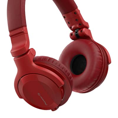 Pioneer HDJ-CUE1BT DJ Headphones w Bluetooth Wireless in Matte Red image 6