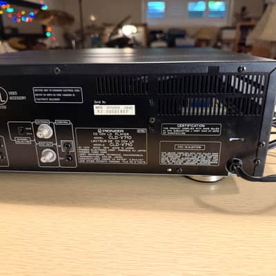 Pioneer CLD-V710 Laserdisc Karaoke Tested Works Cleaned Excellent Shape W/Remote Bild 11