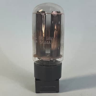 1968 General Electric 5U4GB Vintage GE Side Getter Rectifier Tube!T275 image 3