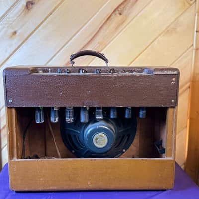 Gibson GA-40 Les Paul 14-Watt 1x12" Guitar Combo 1952 - 1954 - Two-Tone Brown image 3