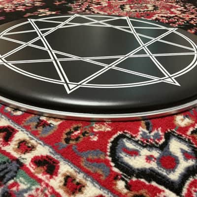 Remo SLIPKNOT Joey Jordison 22” 9 Pointed Star Bass Drum Head 2026 image 4