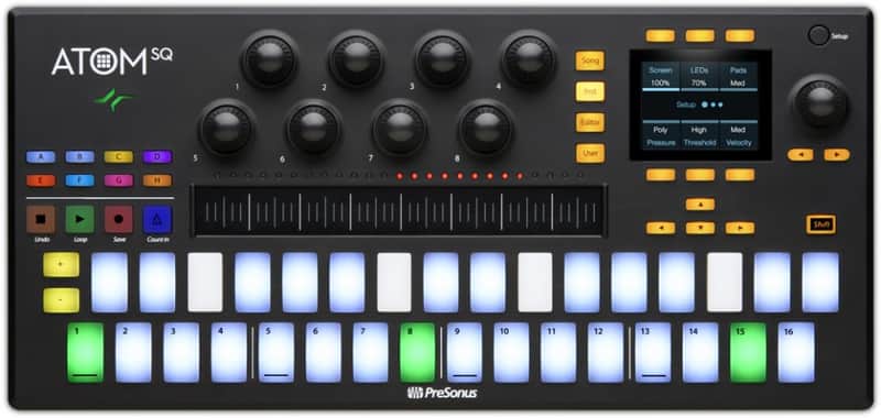 Presonus ATOM SQ Hybrid Production Pad Controller image 1